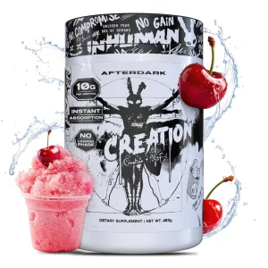 AfterDark Supplements Creation Creatine Monohydrate Powder, 10000mg Creatine Matrix Blend, Promotes Power, Endurance & Muscle Growth, GMP Certified,