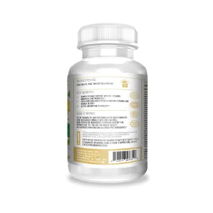 ACTIF Organic Multivitamin for Women Age 70+ with 20+ Advanced Factors and Omega-3, Non-GMO, Made in USA, 90 Count