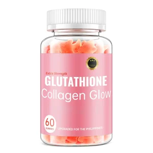 CHANGARLOAD Glutathione Collagen Glow Gummies for Women, Glutathione Collagen Glow Gummies for Dark Spot, 60/120Pcs Korean Organic Glow Beauty Collag
