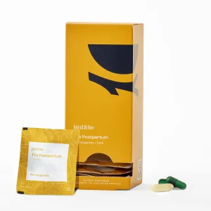 The Postpartum - Vitamins to Fuel Your Fourth Trimester - Formulated by Doctors with Nutrients to Support Hormones& Recovery - DHA (Omega-3), Iron, C