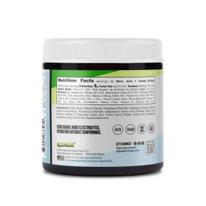 UPPERMOST Hydrate Hydration Keto Electrolytes Powder No Sugar Drink Mix - Naturally Flavored & sweetened - with Vitamin C, B6, B12 & Zinc - 30 Servin