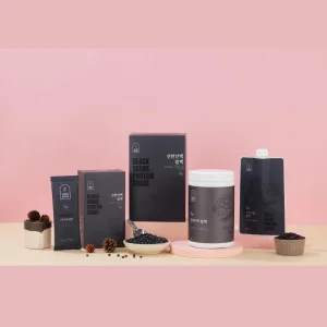 MOMMAKE Black Beans Protein Shake Powder 0.6lb(280g) Black Sesame 21g of Plant Based Protein (280g)