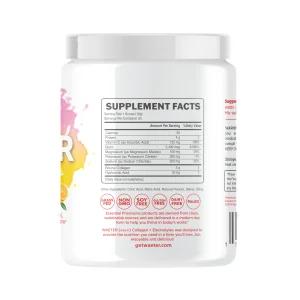 Essential Provisions WAETER | Collagen & Electrolyte Hydration Powder | Sugar Free | Non-GMO | Gluten Free | Paleo | Soy Free | Dairy Free | Grass-Fe