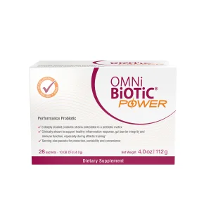 Power High Performance Daily Probiotic Supplement - Probiotic Powder with Magnesium Citrate for an Active Lifestyle - Supports Gut Health, Muscle Rec