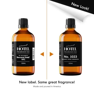 AirScent Hotel Diffuser Oil No. 1023 Inspired by The Baccarat Hotel Scent - Love Affair Fragrance Oil for Ultrasonic and Waterless Diffusers and Craf