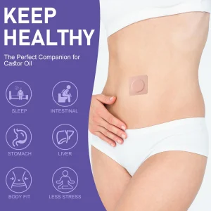 40Pcs Disposable Castor Oil Belly Button Patch | 3.15