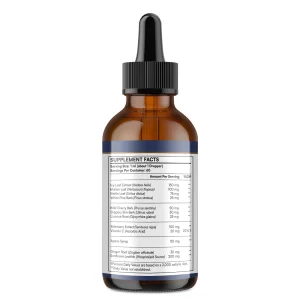 Corpofuerte Liposomal Mullein Drops - Elderberry, Licorice Root, and Slippery Elm Bark - Suitable for Kids and Adults (1Pack)